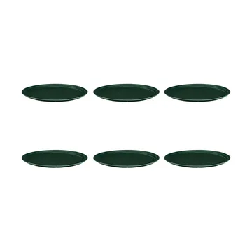 Terra plate Ø27.8 cm 6-pack - Moss Green - Seltmann Weiden