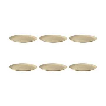 Terra plate Ø27.8 cm 6-pack - Sand Beige - Seltmann Weiden