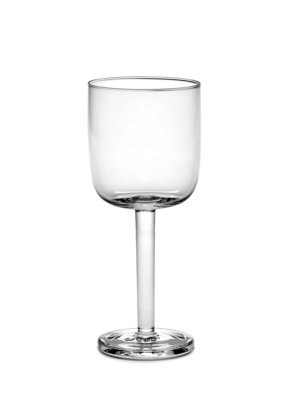 Base basic white wine glass straight, 27 cl Serax