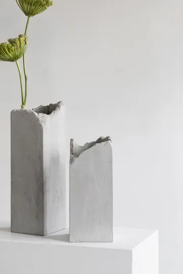 Broquaine vase S 28 cm - Grey - Serax