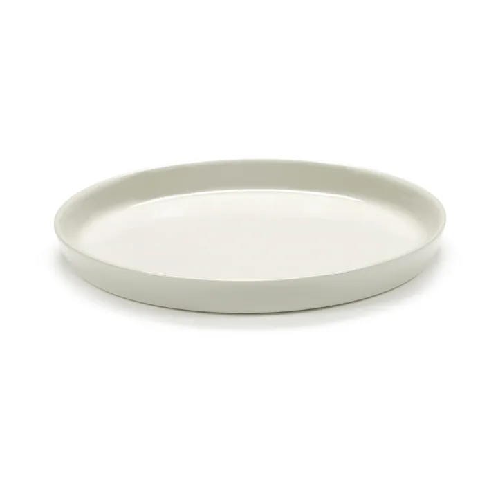 Cena plate high XS 18 cm - Ivory - Serax
