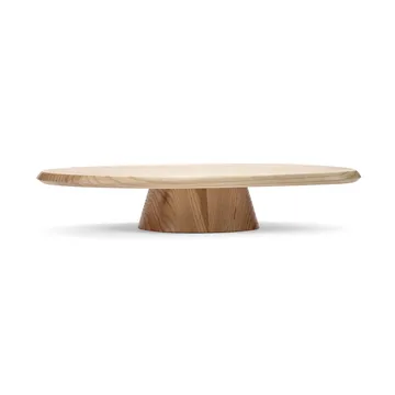 Dune 04 cake plate low 20x34 cm - Ash - Serax