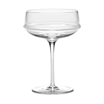 Dune champagne coupe 28 cl 4-pack - Clear - Serax