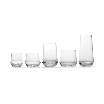 Dune whisky glass 35 cl 4-pack - Clear - Serax