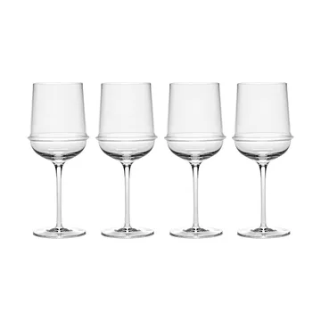 Dune white wine glass 30 cl 4-pack - Clear - Serax