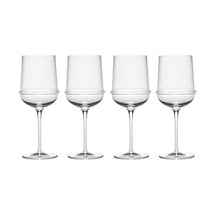 Dune white wine glass 30 cl 4-pack - Clear - Serax
