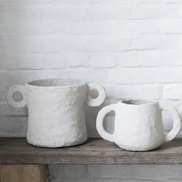 Earth flower pot Ø 22 cm - beige - Serax