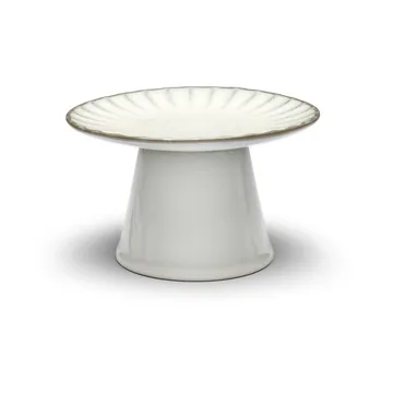 Inku cake plate S 15 cm - White - Serax