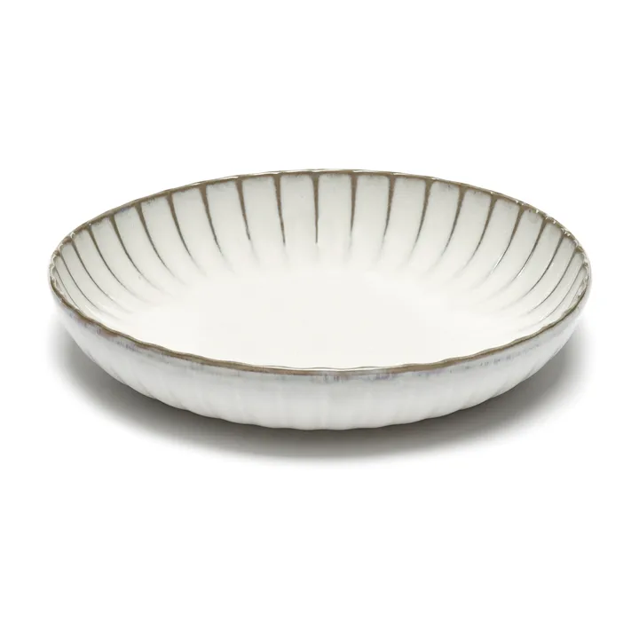 Inku high plate M 23 cm - White - Serax