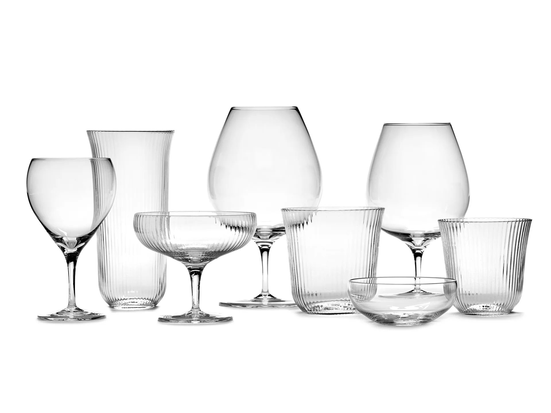 Inku tumbler L 30 cl, Clear Serax