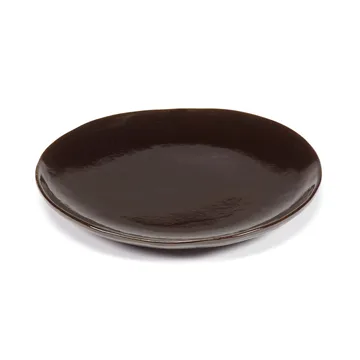 La Mère plate S Ø18 cm 2-pack - Dark brown - Serax