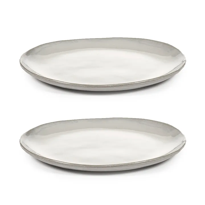 La Mère plate S Ø18 cm 2-pack - Off white - Serax