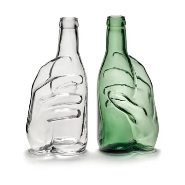 Les Objets Mouleversants carafe 0.95 L - Emerald green - Serax