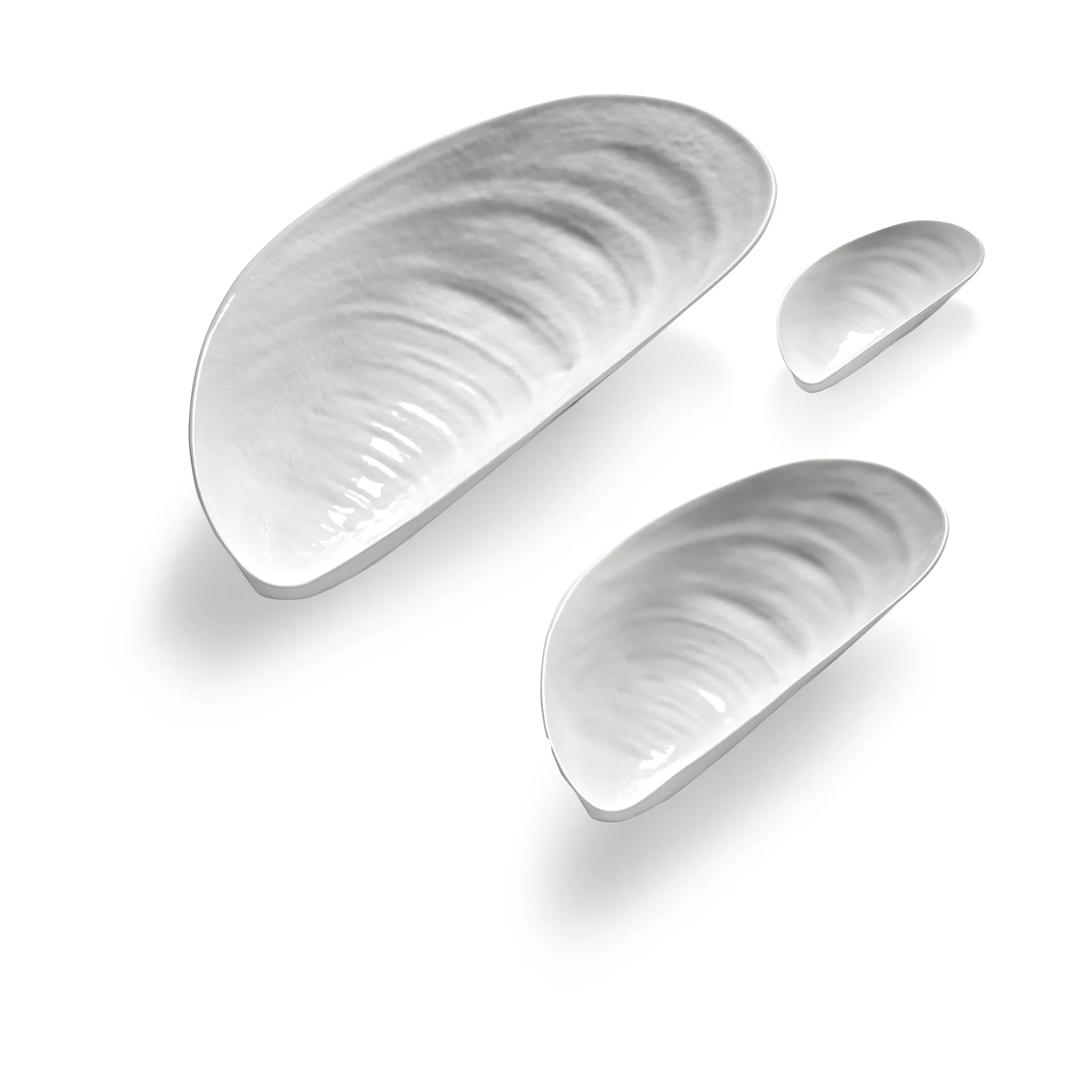 Les Objets Mouleversants Marcel bowl L 21.5x46 cm, White Serax
