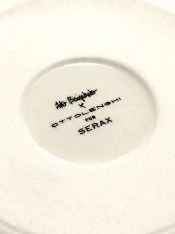 Ottolenghi Feast bowl L Ø17 cm 4-pack - Dark blue stripes-white - Serax