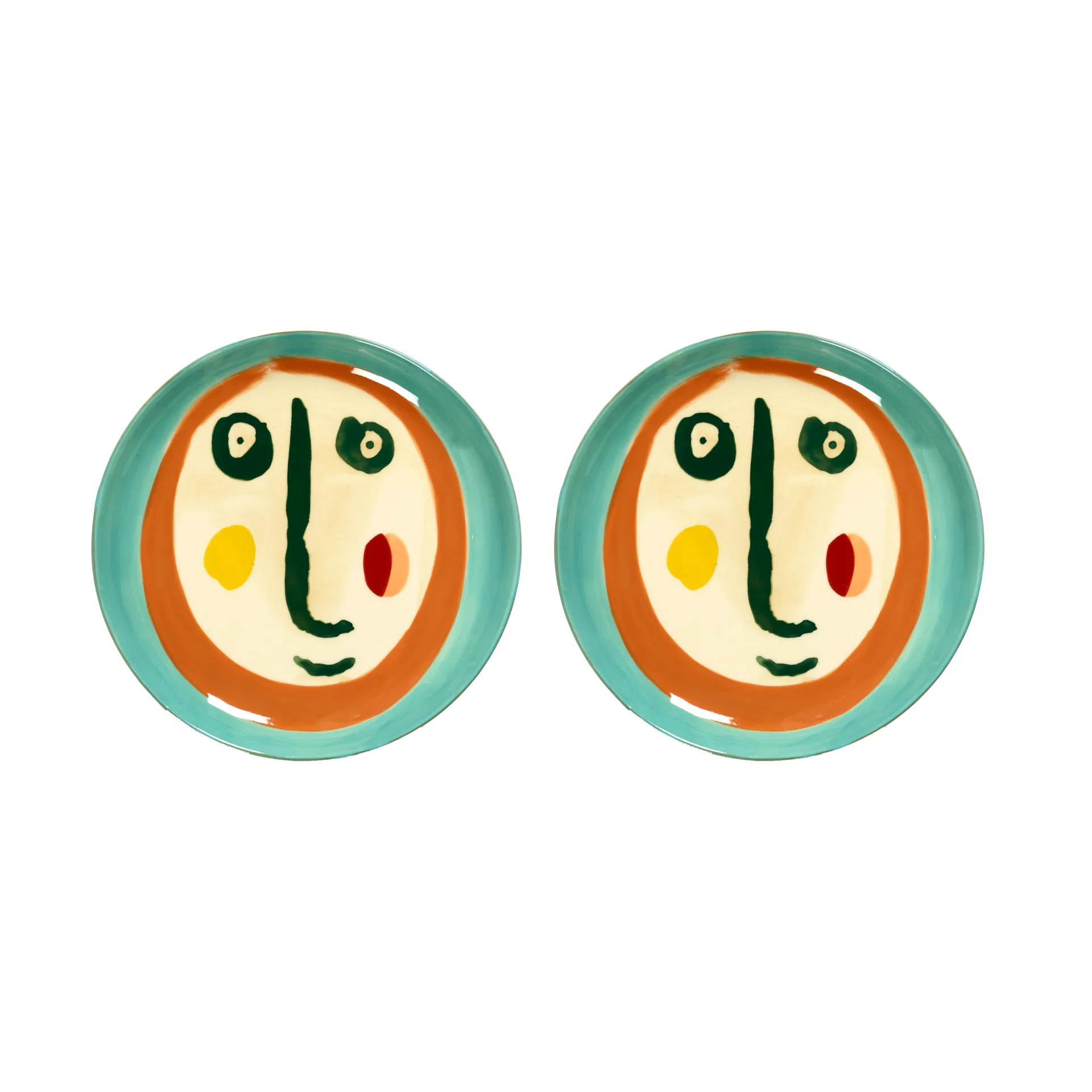 Ottolenghi Feast plate S Ø19 cm 2-pack, Face nr 2 Serax