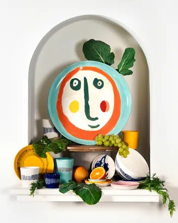 Ottolenghi Feast plate XS Ø16 cm 4-pack - Face nr 2 - Serax