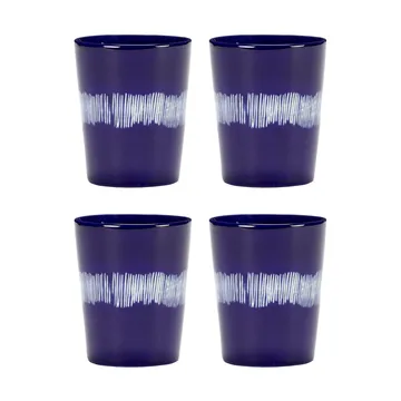Ottolenghi Feast tea cup 33 cl 4-pack - Dark blue-white - Serax