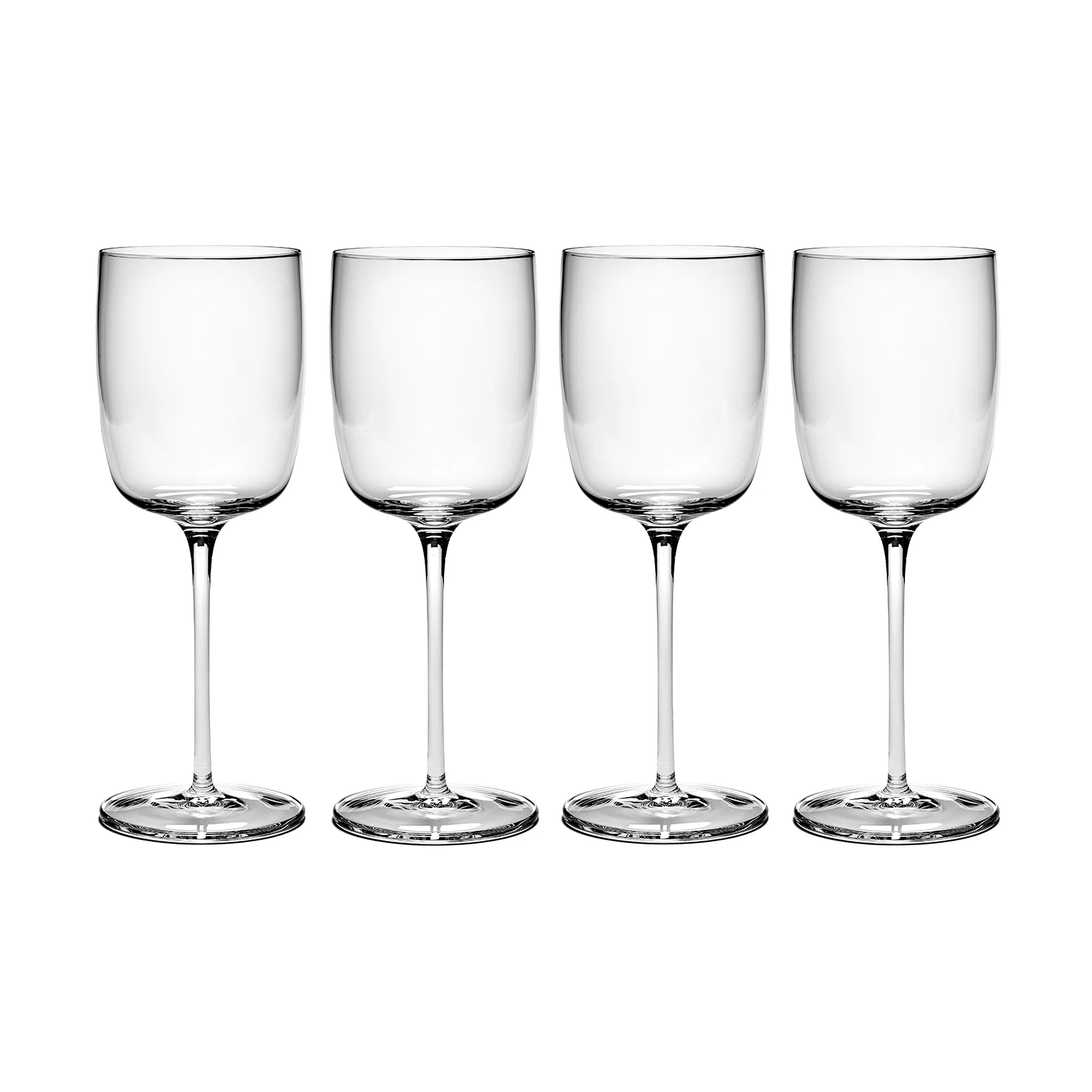 Passe-Partout red wine glass 35 cl 4-pack clear,  Serax