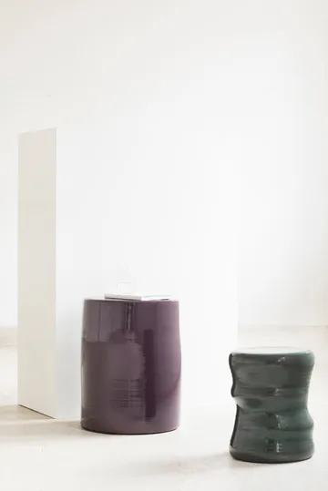 Pawn side table Ø29x34 cm - Green - Serax
