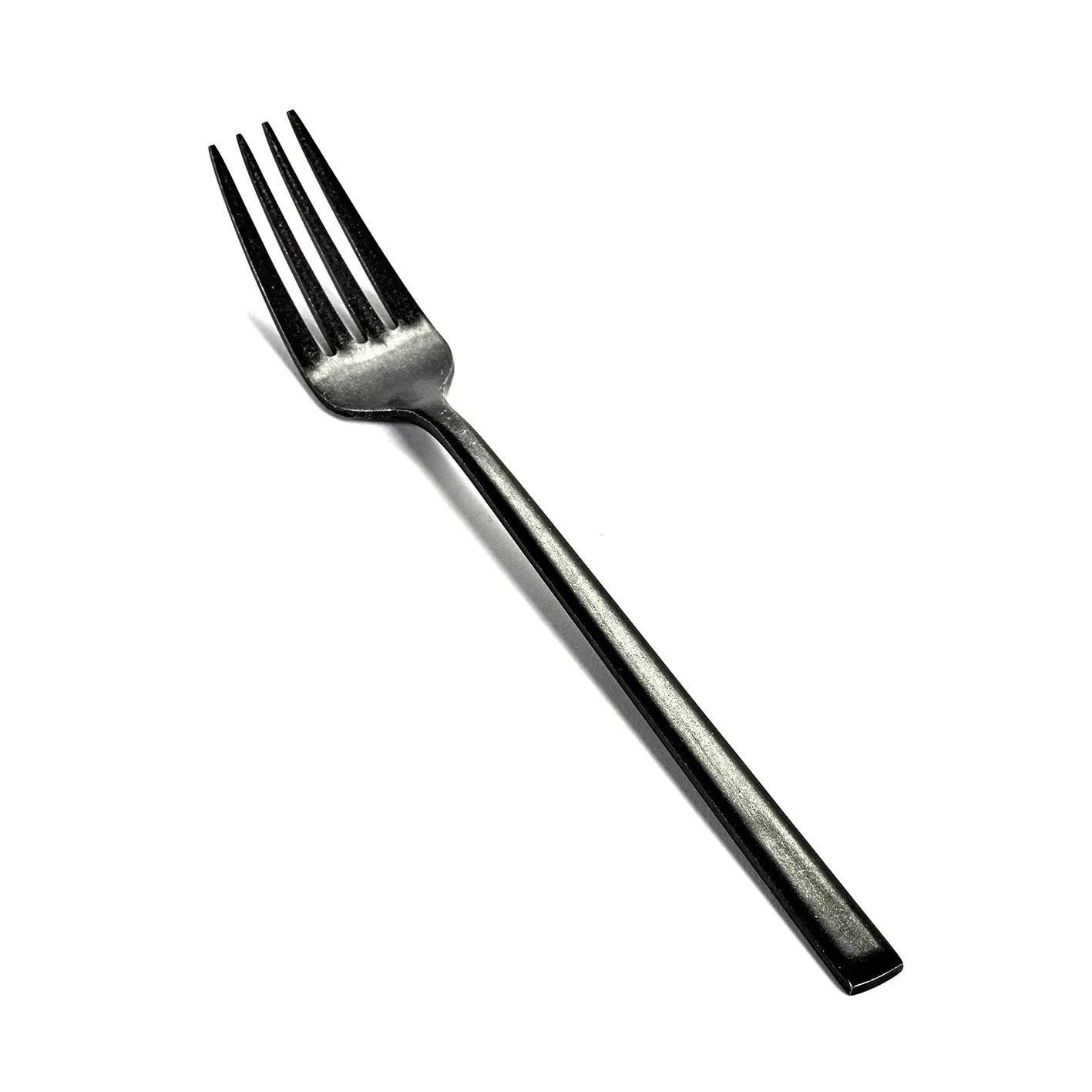 Pure dessert fork, black Serax