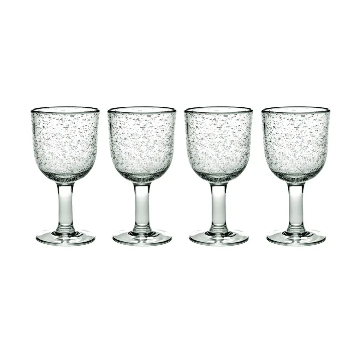 Pure Pascale red wine glass 4-pack clear - Serax