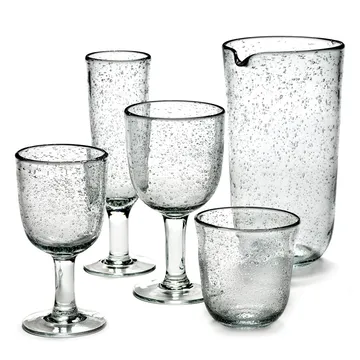 Pure Pascale red wine glass 4-pack clear - Serax