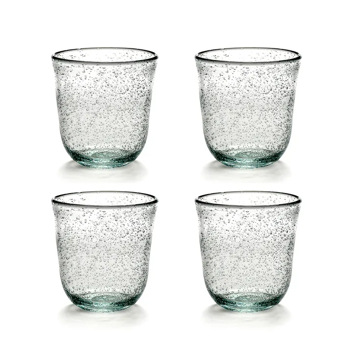 Pure Pascale water glass 4-pack clear - Serax
