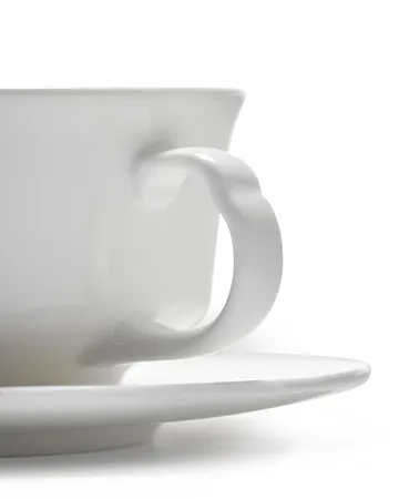 Silhouette coffee cup 19 cl 4-pack - White - Serax