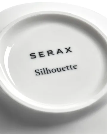 Silhouette coffee cup 19 cl 4-pack - White - Serax