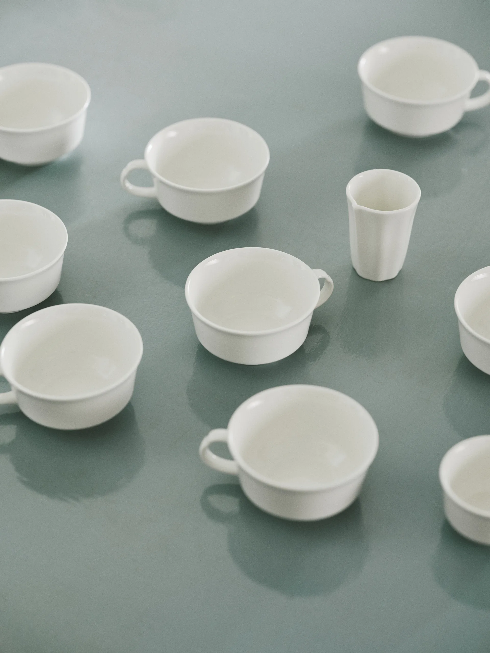 Silhouette coffee cup 19 cl 4-pack, White Serax