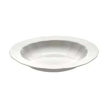 Silhouette deep plate M Ø23.7 cm 4-pack - White - Serax