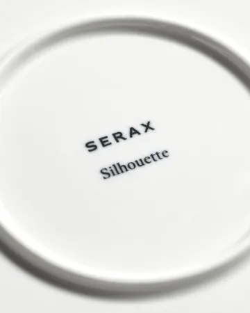 Silhouette deep plate M Ø23.7 cm 4-pack - White - Serax