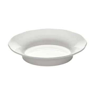 Silhouette deep side plate L Ø18.5 cm 4-pack - White - Serax
