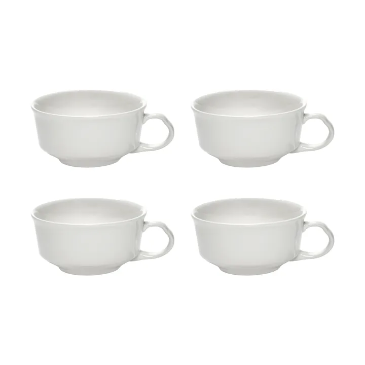 Silhouette espresso cup 10 cl 4-pack - White - Serax