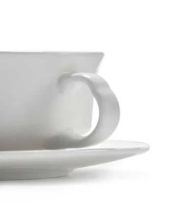 Silhouette espresso cup 10 cl 4-pack - White - Serax