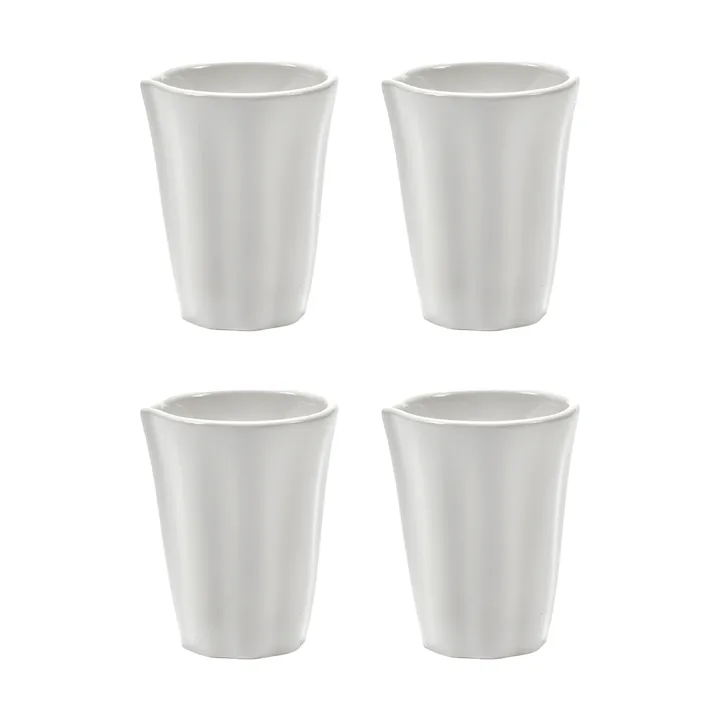 Silhouette milk carafe 7 cl 4-pack - White - Serax