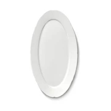 Silhouette oval plate S 10x18.5 cm 4-pack - White - Serax