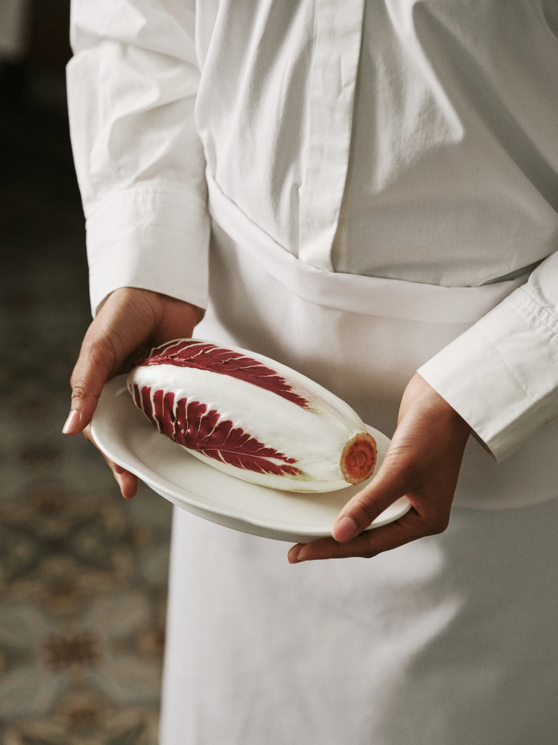 Silhouette oval plate S 10x18.5 cm 4-pack, White Serax