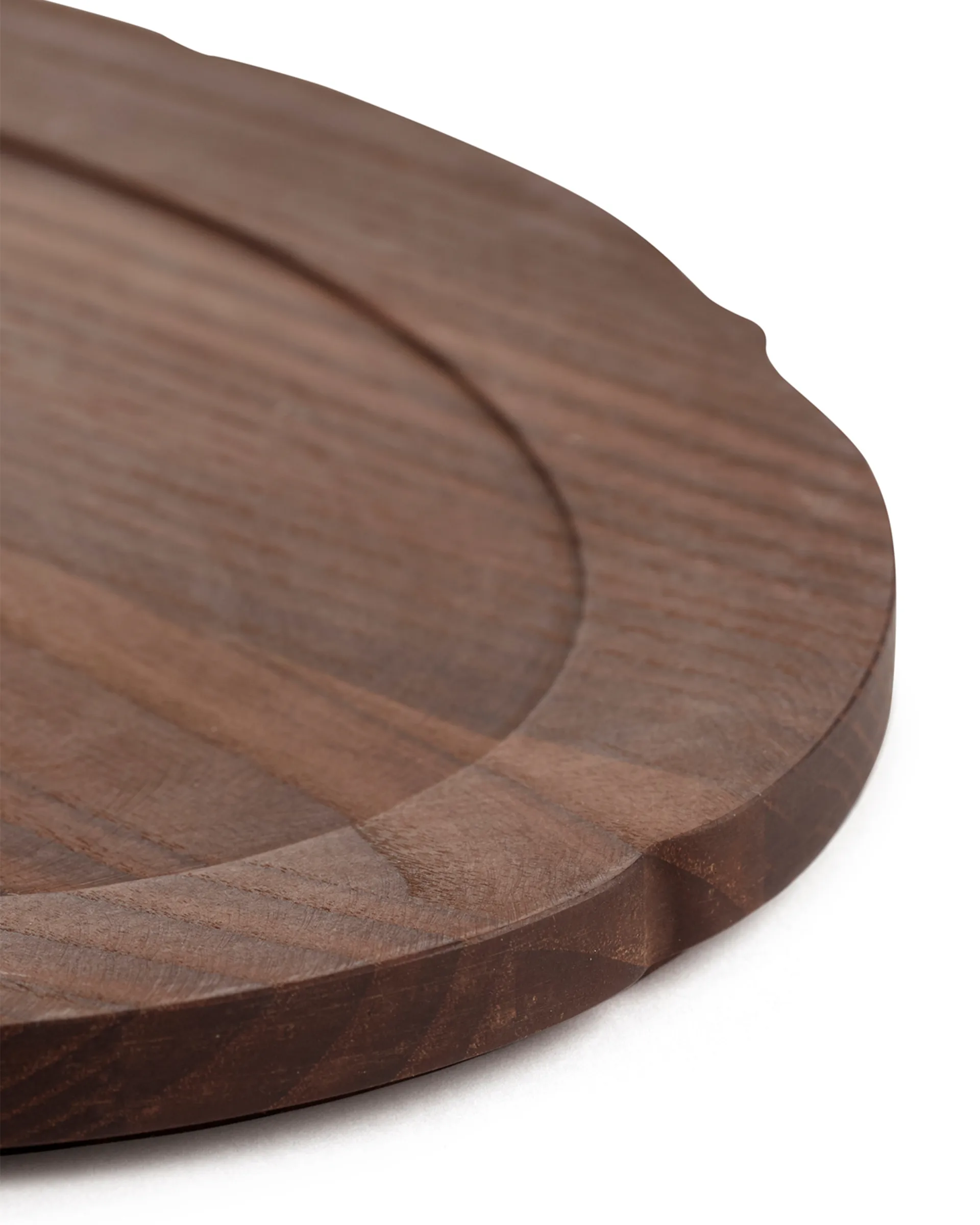 Silhouette oval tray 21x30 cm, Ash Serax
