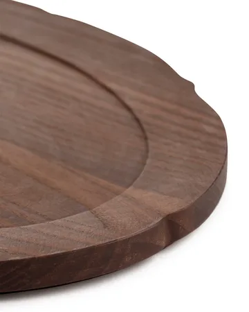Silhouette oval tray 21x30 cm - Ash - Serax