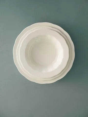 Silhouette pasta plate Ø22 cm 4-pack - White - Serax