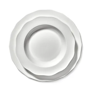 Silhouette pasta plate Ø22 cm 4-pack - White - Serax
