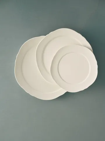 Silhouette plate L Ø26 cm 4-pack - White - Serax