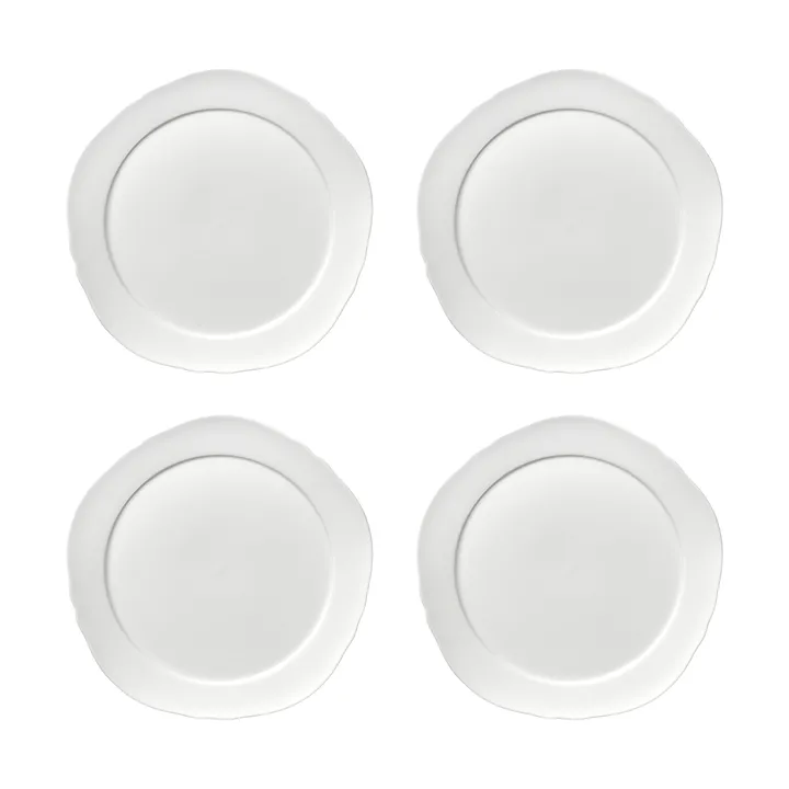 Silhouette plate S Ø20.6 cm 4-pack - White - Serax