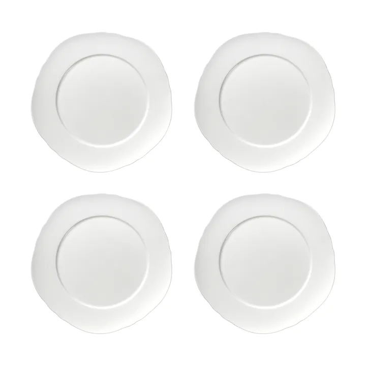 Silhouette plate XS Ø17 cm 4-pack - White - Serax