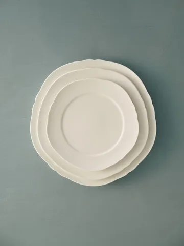 Silhouette plate XS Ø17 cm 4-pack - White - Serax