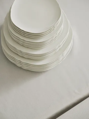 Silhouette plate XS Ø17 cm 4-pack - White - Serax