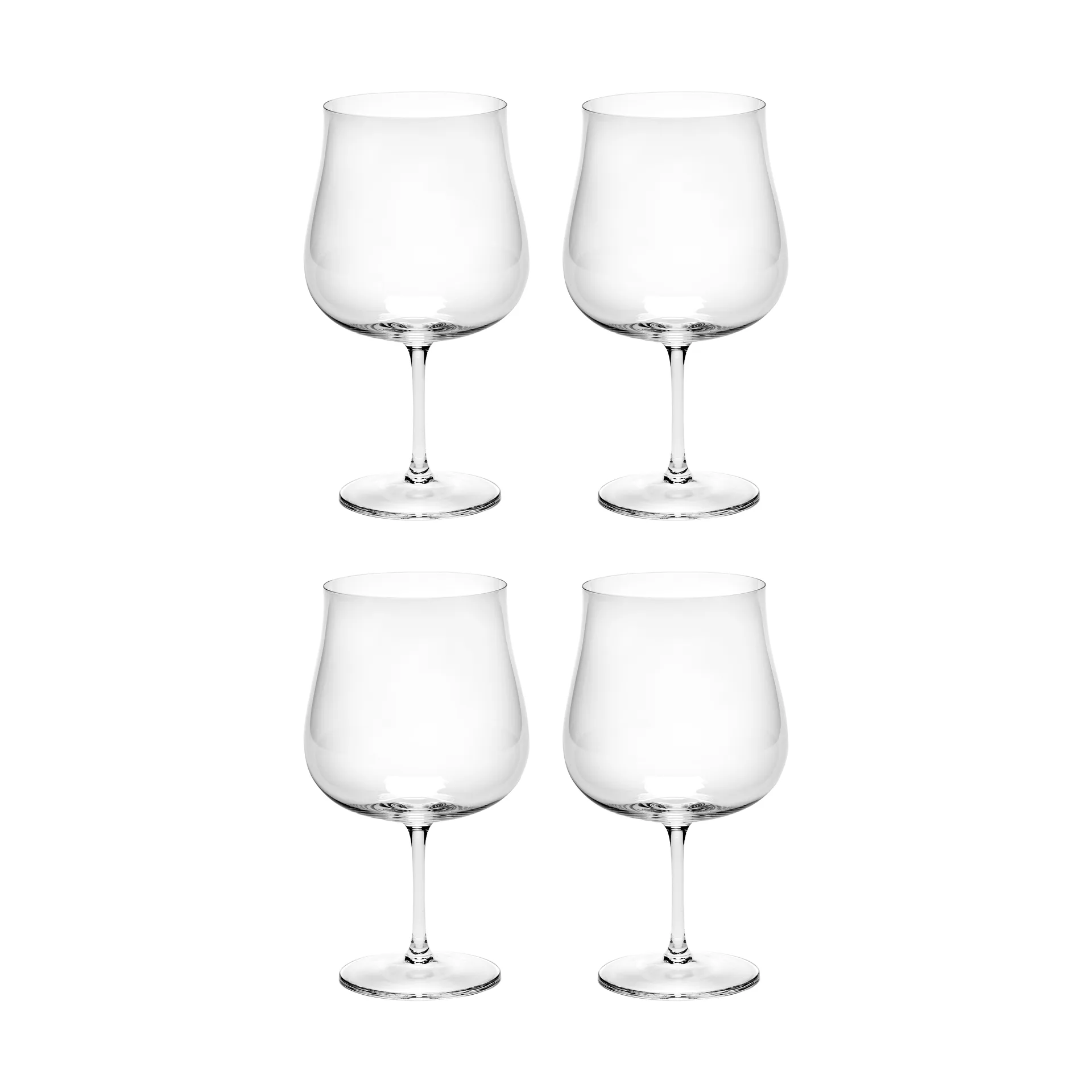 Silhouette red wine glass 69 cl 4-pack, Clear Serax
