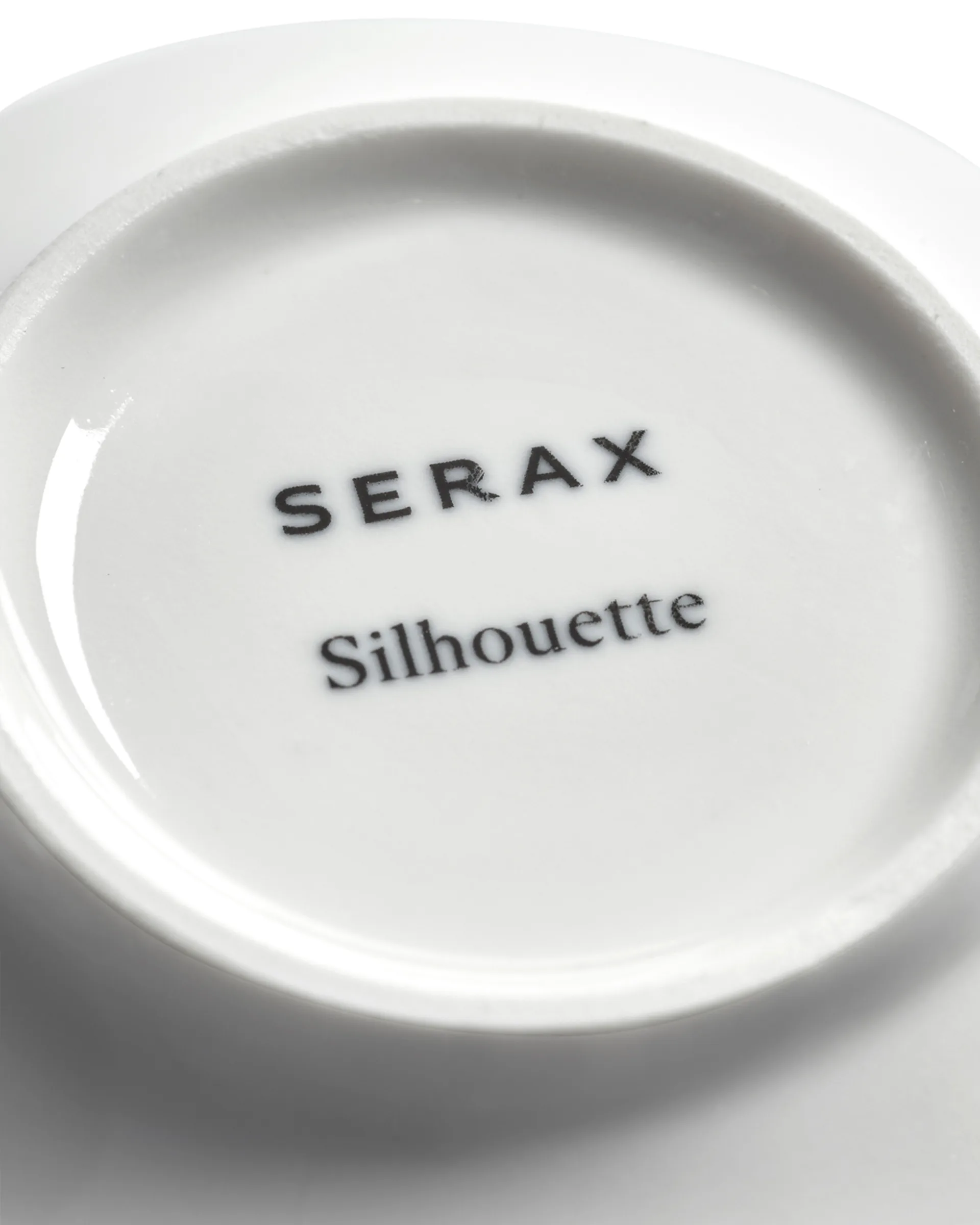Silhouette saucer for espresso cup Ø10.3 cm 4-pack, White Serax
